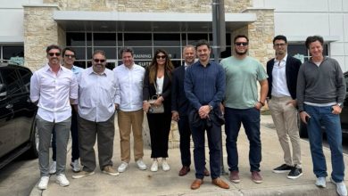 Empresarios neuquinos en Houston, Estados Unidos.